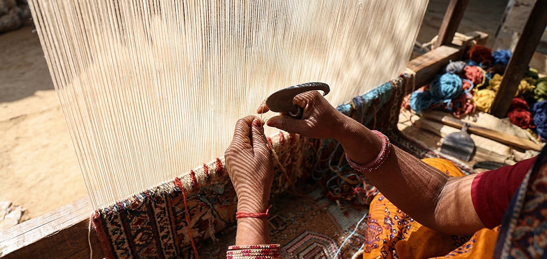 Weaving process